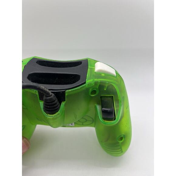 Pelican Clear Translucent Green Wired Controller Original OG Xbox Blade C Type - Picture 4 of 5